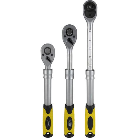 Chiave a cricchetto jbm extendable ratchet wrench 305-445 mm 72 denti