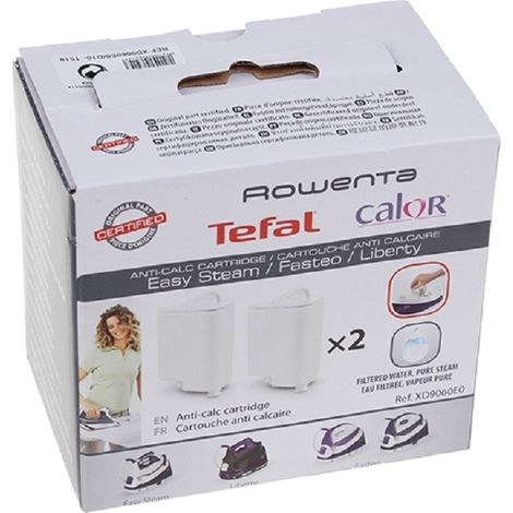 Cartucho antical (x2) para generador de vapor CALOR XD9060E0