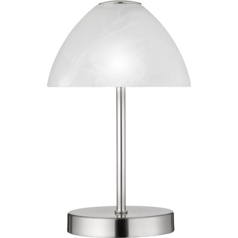 Lampada tavolo da Interno a LED in Metallo Nickel Opaco (1/2)