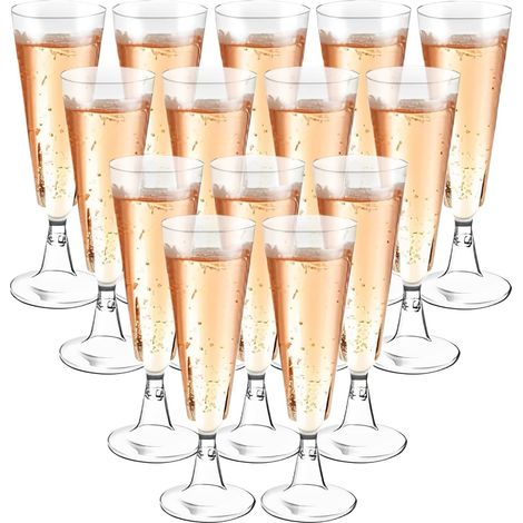 Flûtes à Champagne Transparent,30 Pièces Verres à Champagne160ml (1/5)