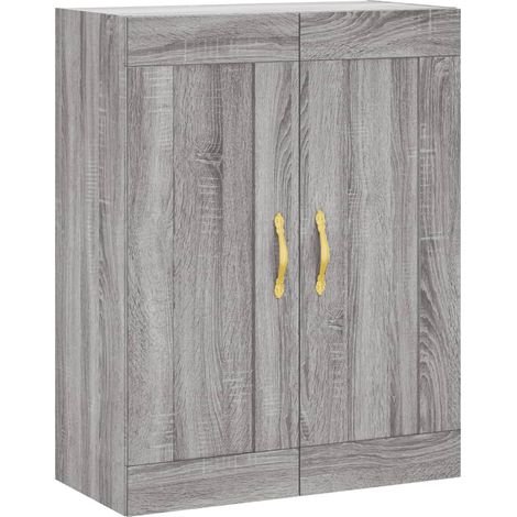 Maison Exclusive - Armario de pared madera ingeniería gris Sonoma (1/5)
