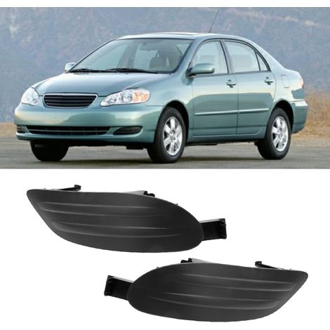 Paar Nebelscheinwerfergitter für Toyota Corolla Limousine 2005-2008, Teilenummer 5212702170