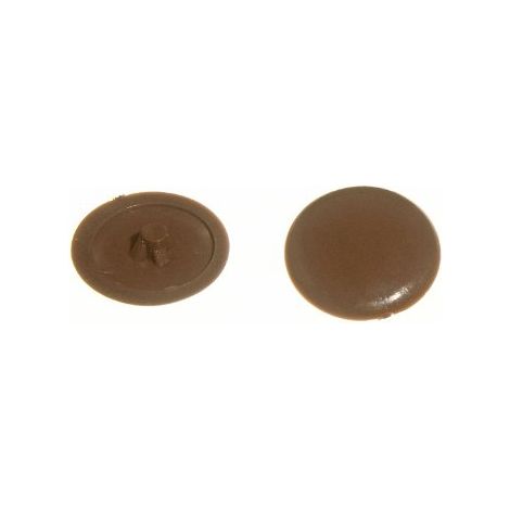 One Stop DIY Rothko and Frost Lot de 120 cache-vis Pozi pour vis n°6 et n°8 Marron