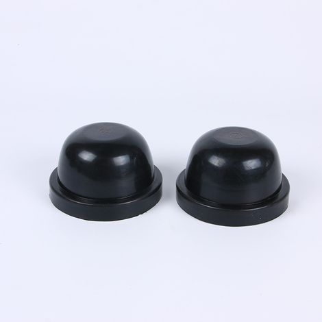Sollbry Cache Anti-poussière de Phare 80mm Pare-poussière de Capot Arrière Capot de Protection pour Ampoules de Voiture en Caoutchouc (1/4)