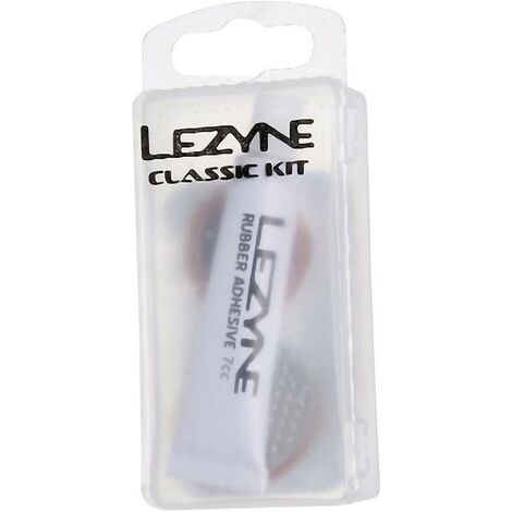 Coffret Lezyne Classic : 8 rustines, râpe, 1 boîte de réparation de pneus (1/5)