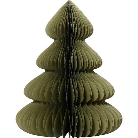 Deko Baum aus Papier grün 48 x 60 cm Figur