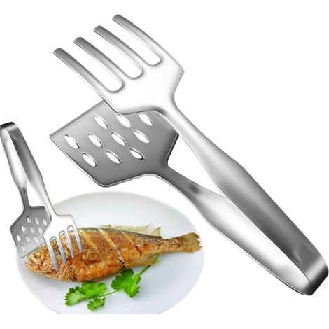zum Grillen Metall Grillzange für die Küche ergonomische