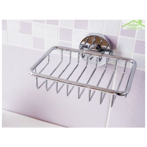Sapho X-Round - Porte-savon corbeille, chrome XR801 (1/5)
