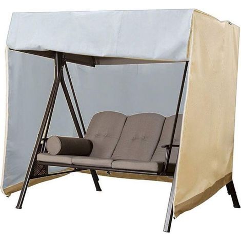 HONORNIC - Housse De Balancelle De Jardin,Couverture De Protection Balançoire Extérieu, Imperméable Bâche De Balancelle Anti-UV 160x120x170cm (1/5)