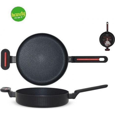 Padella alta antiaderente H&H Voyage Bruno Barbieri Ø 28 cm (1/2)