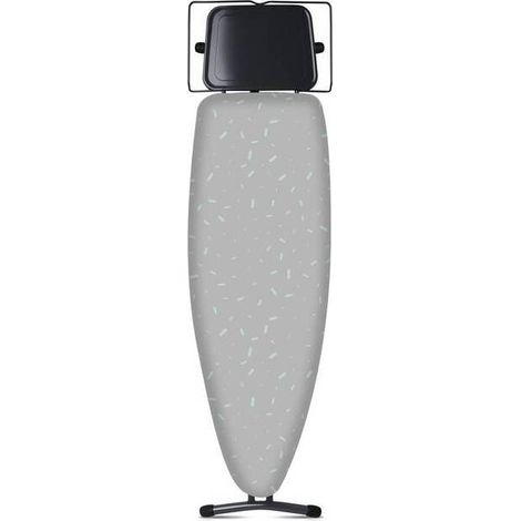 ASSE DA STIRO TAURUS ARGENTA PRO 40X124 CM