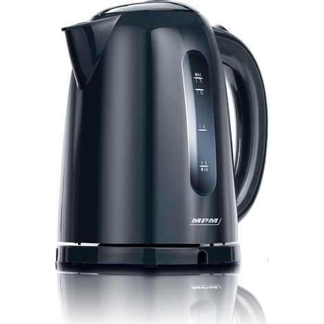 Hervidor eléctrico MPM MCZ85G1 negro 2200 vatios 1.7 litros (1/5)