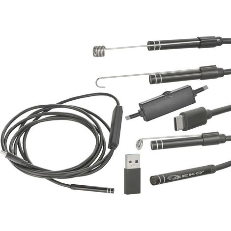 Telecamera endoscopica Geko 2 m, diametro 5,5 mm impermeabile (1/3)