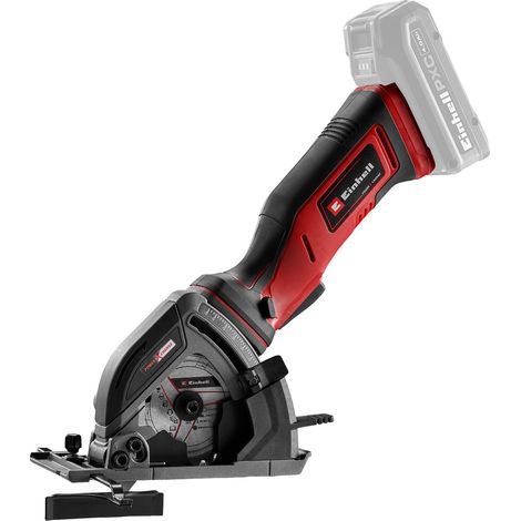 Einhell Scie circulaire Ø89mm sans fil TE-CS 18/89 Li-Solo PXC (18V, 2500 min-1, 28 mm de profondeur de coupe, 89 mm de diamètre de lame de scie) Livré sans Batterie ni Chargeur (1/5)