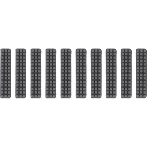 Lot de 10 brosses de nettoyage pour buses d'imprimante 3D en silicone résistant aux hautes températures, compatibles avec Bambu Lab A1 Mini.
