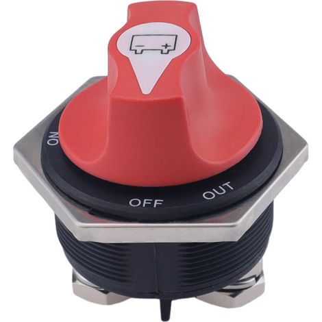 Für Marineboot-Trennschalter 50A-300A Batterietrennschalter 12-32V Batterieschnitt Ferts Kills Bootsnetzschalter