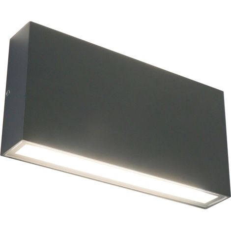 Applique led da parete mod. Madrid colore antracite