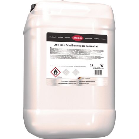 Detergente antighiaccio concentrato per parabrezza, fino a -50°C, tanica da 25 litri