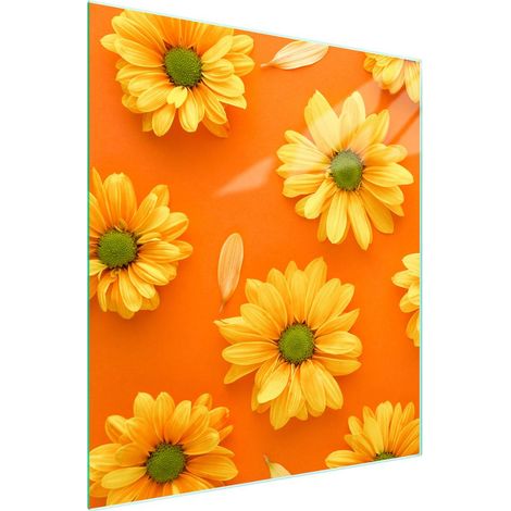 Glasschneidebrett 45x52 Blume (1/5)