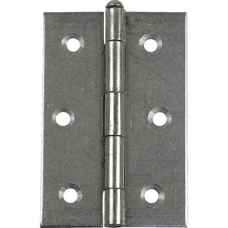 Bisagra 840-3" - Hierro pulido