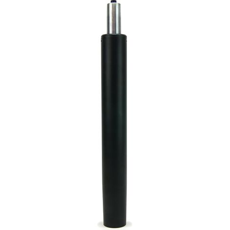 Vérin à Gaz pour Chaise de Bureau, Tabouret Haut, Assis Debout - Hauteur vérin de 43 à 67 cm – Universel - Piston métal Classe 3 – Couleur Noir (1/3)