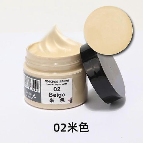 Teinture pour cuir sacs en cuir canapés réparation de couleur pour tiges de chaussures - Beige 02