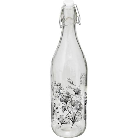 Flasche White Floral 1L - Sg secret de gourmet