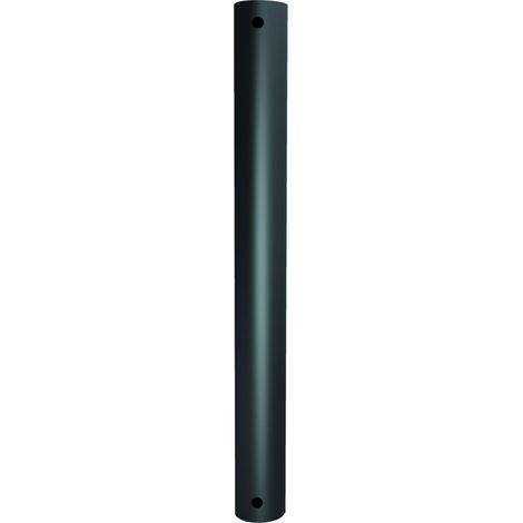 SYSTEM 2 - Ø50mm Pole - 1m B-TECH BT7850 - Composant de montage (poteau, anneau d'extrémité de pôle) - acier - noir - montable au plafond, sur le sol