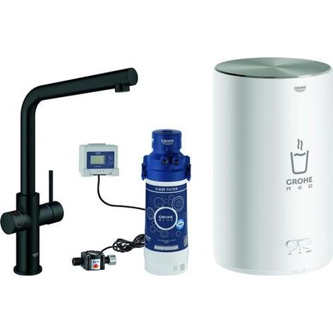 GROHE Robinetterie et chauffe-eau GROHE Red Duo 303271 Taille M Bec L velvet black, 30327KS1