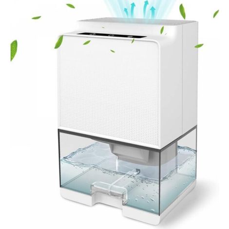 Dehumidifier 1000ml, Quiet Electric Air Dehumidifiers for Rooms up to 20m², Portable Moisture Absorber LED, Auto Defrost/Shut Off, Bathroom Bedroom Office (1/5)