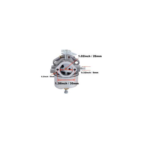 Carburateur S-giant 640334 pour chasse-neige - compatible avec 632110632111632334632370