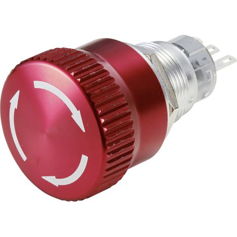 TRU COMPONENTS Not-Aus-Schalter 3 A 1 Öffner IP65 1 St. (1/2)