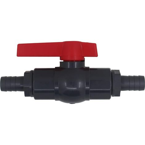 PVC valve for swimming pool with garden hose end threaded ball valve (1/4)