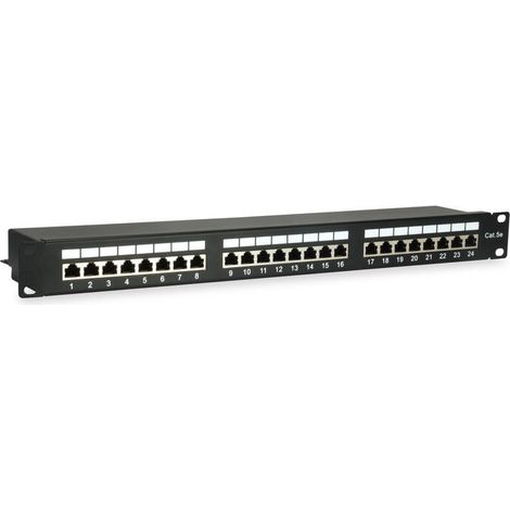 24-PORT SHIELDED  CAT. (1/4)