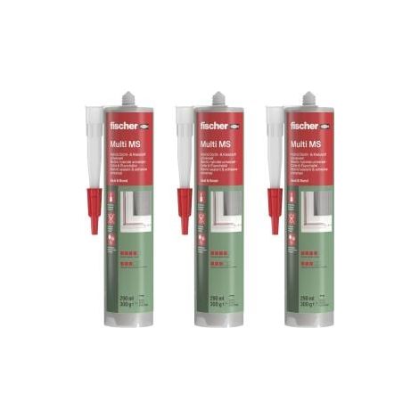 fischer Hybrid Dicht-& Klebstoff Multi MS 290 weiß (3 Stück) (1/5)