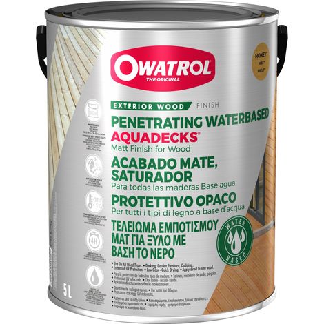 Aquadecks Saturador 1l Gris Grafito - Owatrol