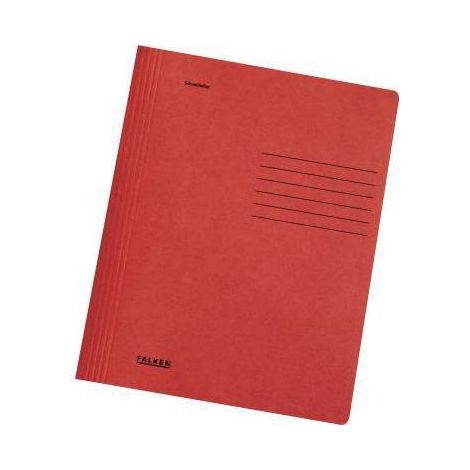 Falken Schnellhefter 26001232 A4 Karton rot (1/4)