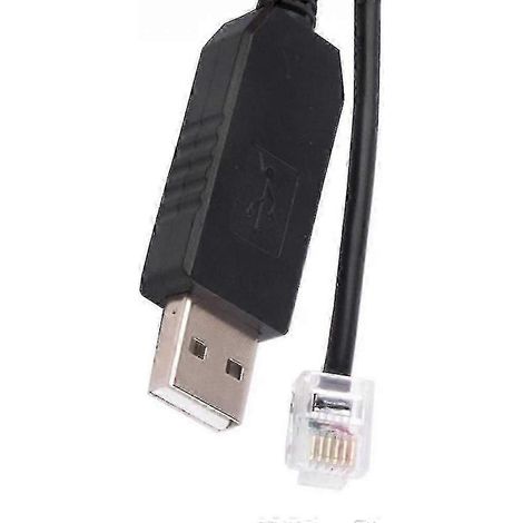 Adaptateur USB vers RJ11/RJ12 6P4C, câble de commande série EQMOD pour montage PC, câble de commande manuelle NHF (1/5)