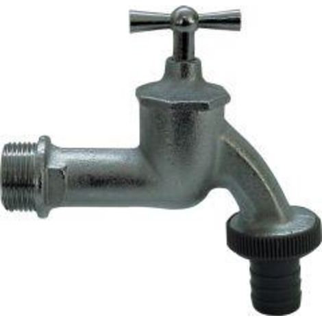 Robinet matt-chromé 3/4" (1/2)