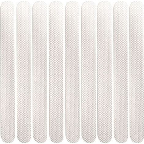 High-Quality Anti-Slip Stickers for Bathtubs and Stairs (White) [24 pieces 2 x 20 cm] (1/4)