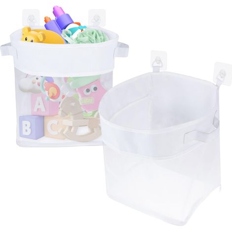 Atmungsaktiver, wasserdichter Wandbeutel aus Polyester zur Aufbewahrung von Badezimmerspielzeug