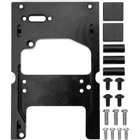 Support de fixation pour servo direction métal WPL 1:16 - Pièce de rechange RC (1/5)
