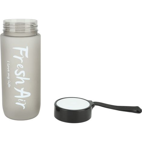 Bouteille d'eau 600ml givrée, grande capacité étanche, avec cordon pour voyage en extérieur et salle de sport (1/5)