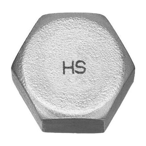 Hermann Schmidt Edelstahl-Kappe 3/4" kantig (1/5)