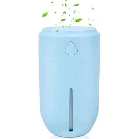 Car Humidifier, Mini Portable Humidifier, USB Personal Desktop Humidifier for Car, Quiet Air Humidifier for Car, Baby Room, Office Travel (1/5)