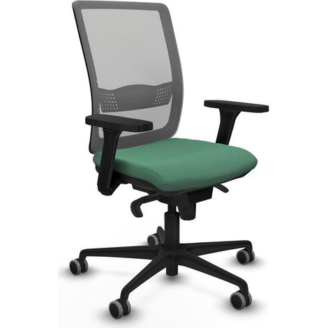 Piqueras y Crespo Haches Chaise de bureau vert émeraude (1/3)
