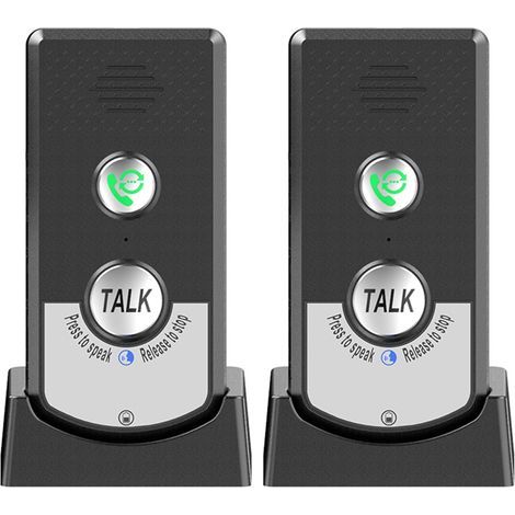 Long Range 2-Way Wireless Intercom System, Wireless Voice Intercom for Home and Office with Two-Way Call and Communication Mode (1/5)