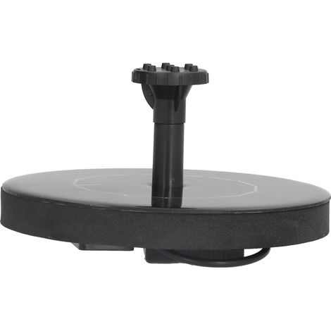 Fontaine Flottante Solaire Automatique pour Bassin de Jardin et Point d'Eau Extérieur