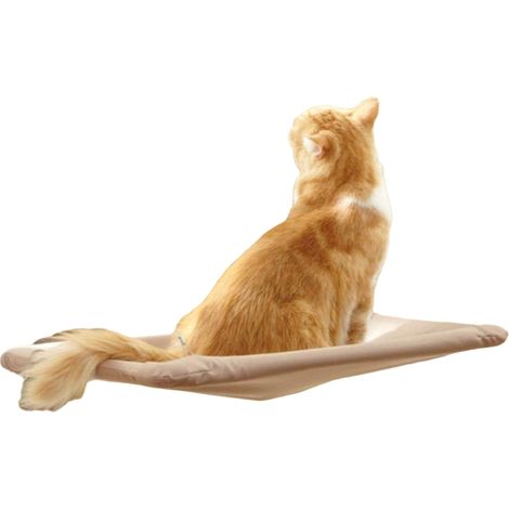 Hamac Pour Chat - Avec Ventouses 8cm - Tissu Oxford Résistant - Pour Fenêtre Intérieur - 55x32cm (1/5)