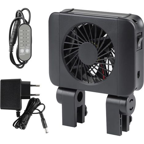 Ventilateur Aquarium 3W, 5 Vitesses Réglables, Faible Bruit, Ventilation à Pince avec Minuterie pour Aquarium de 40cm, 1 Tête (1/5)